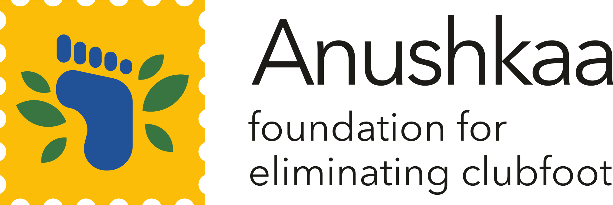 Anushkaa Foundation for Eliminating Clubfoot logo