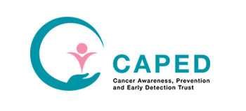 CAPED India (Cancer Awareness, Prevention and Early Detection Trust) logo