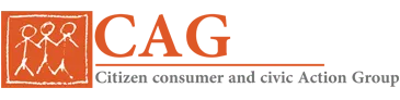 Citizen consumer and civic Action Group (CAG) logo