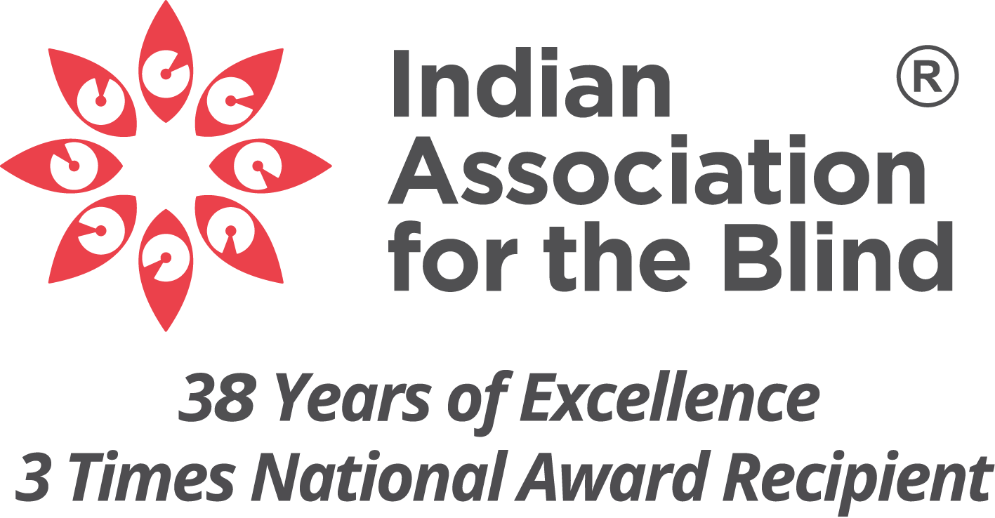 Indian Association for the Blind (IAB) logo