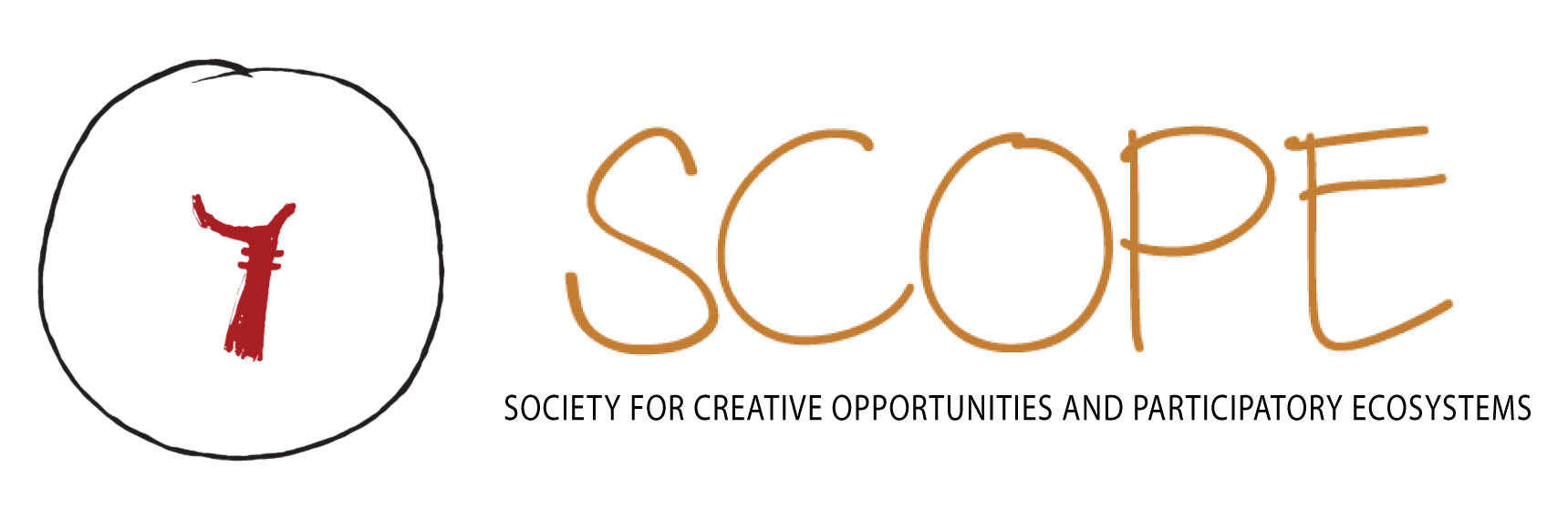 SCOPE (Society for Creative Opportunities and Participatory Ecosystems) logo